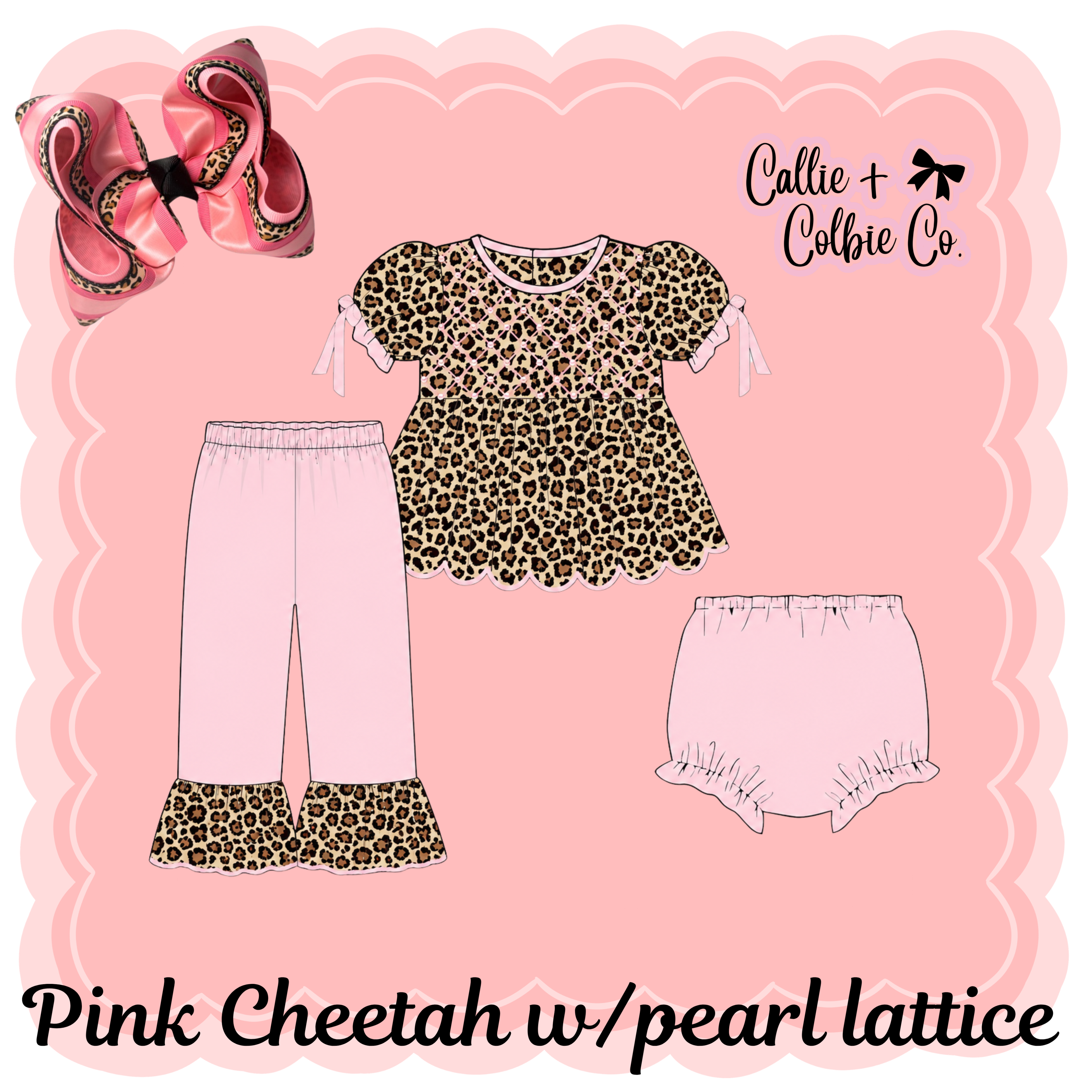 PO 3 Pink Cheetah ETA September