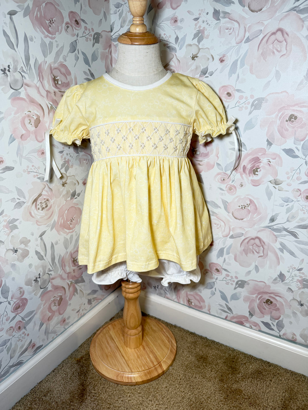 RTS Butter Yellow Floral