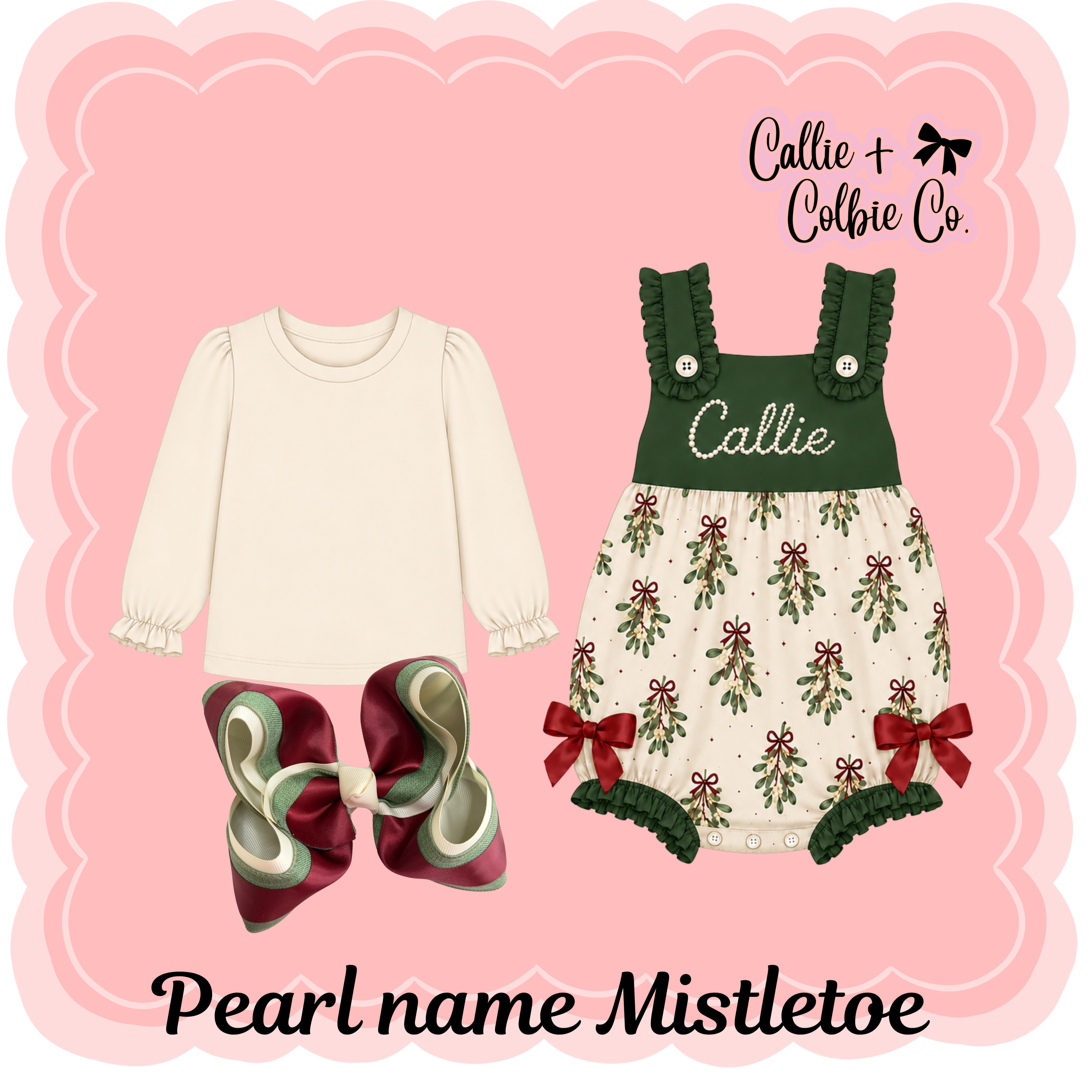 PO4 Custom Mistletoe Bubble ETA Oct.